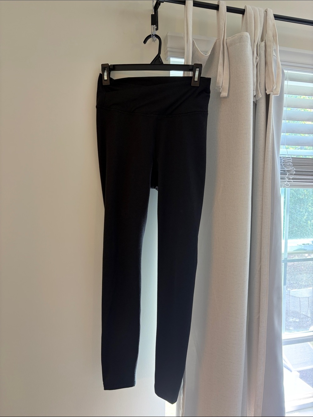 Old Navy CloudComfy Black High-Rise Leggings- Tall